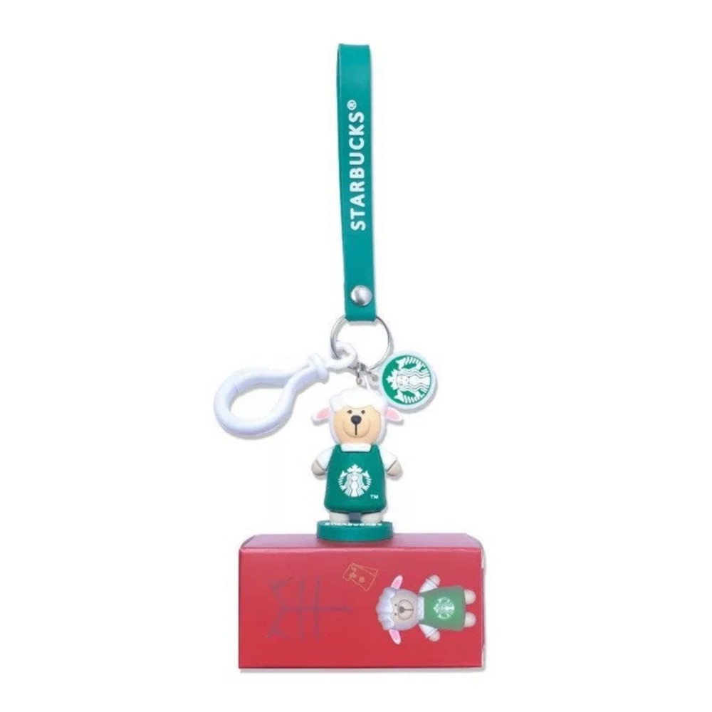 Starbucks Bearista Zodiac Keychain NIB - Sheep
